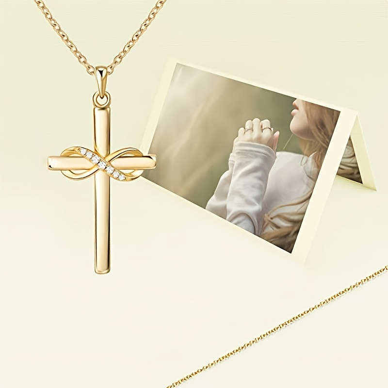 1 Piece Golden Jesus Theme Pendant