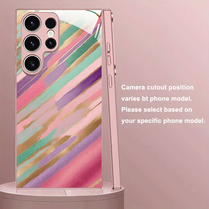 1pc Pink Color For Samsung Galaxy A52 5G Phone Cases