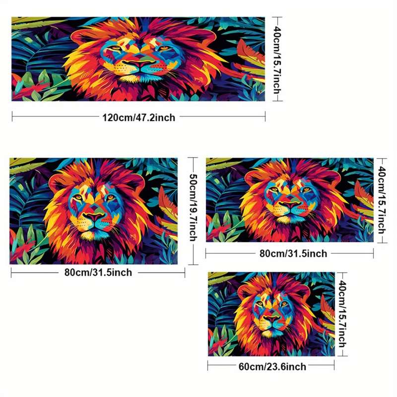 1Pc 39.88x119.89cm Floor Mat