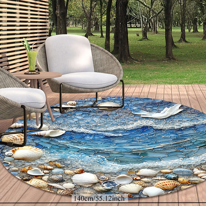 1Pc 60x60cm 23.62x23.62inch Floor Mat