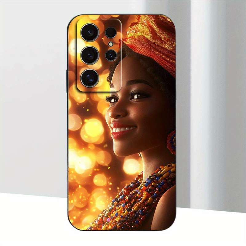 1pc Black For Samsung Galaxy A55 5G Phone Cases