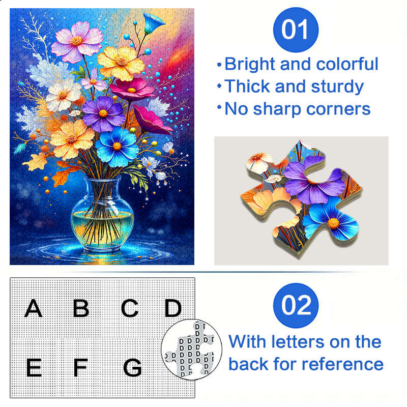 1000 Piece Paper Jigsaw Puzzle For Adults