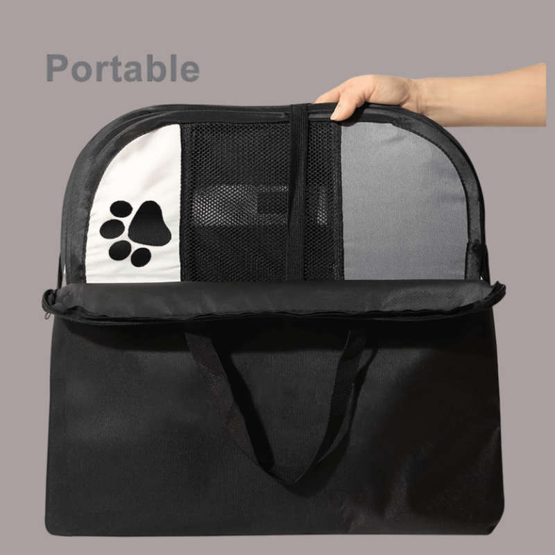 1pc Size: 91*91*58cm - Suitable for Items Dark Gray-DPet Cage