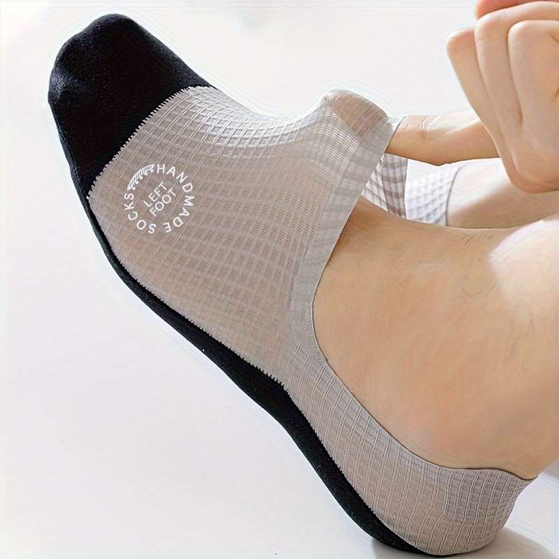 5 Pairs Of Mixed Colors One Size High Elastic Socks