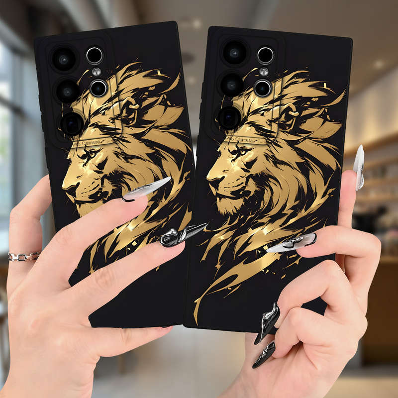 1pc Black For Samsung Galaxy A52 Phone Cases