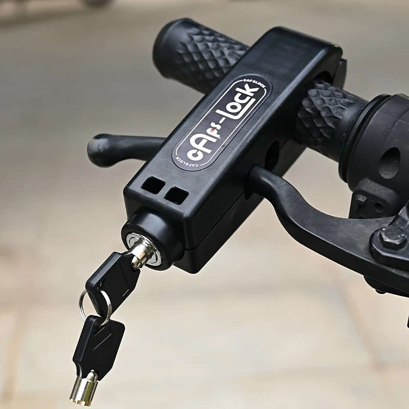 1pc High-Strength ABS Material Portable Anti-Theft Lock Designed Specifically For Bicycles And Motor