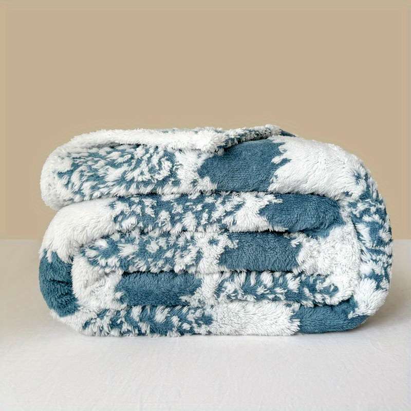 1ps Blanket Color Blue size 27.56inx39.37in 70cmx100cm