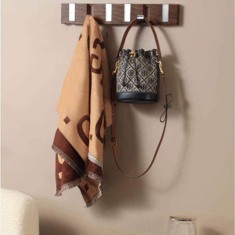 1pc decorative hook piano key design no punching installation strong load-bearing hanger hanger