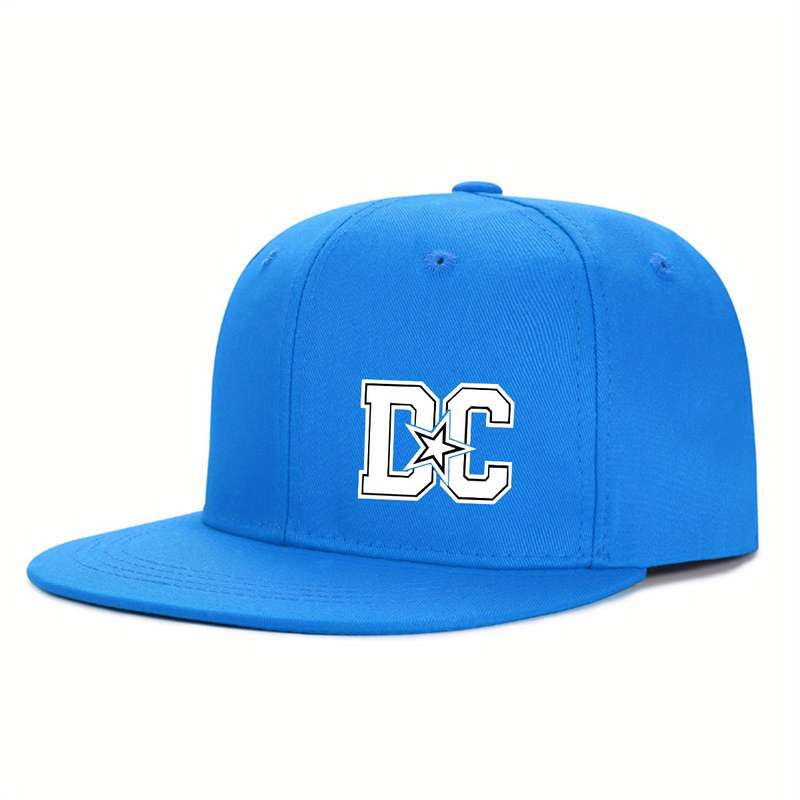 1pc New Design American Casual All-match Hip-hop Hat for Men and Women Fashionable Flat Brim Hat