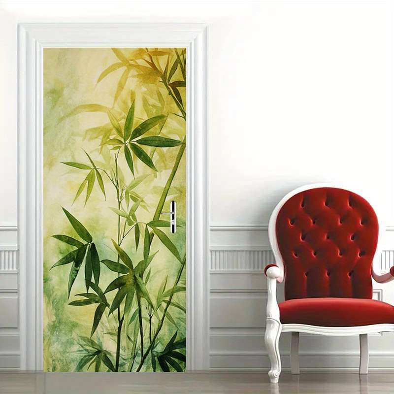 1Pc 76.96x199.9cm Door Window Sticker