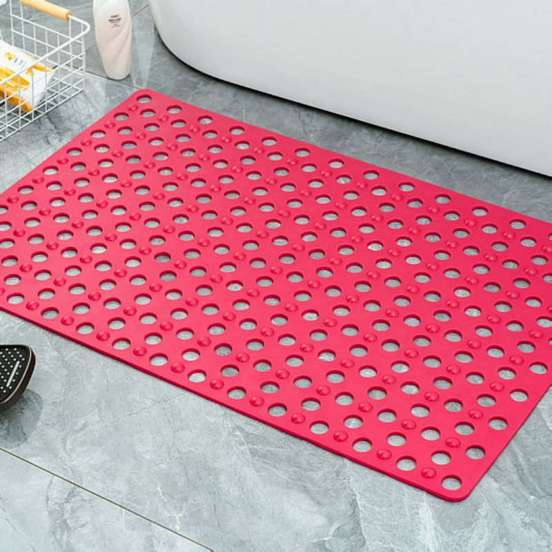1Pc Red Ordinchary Model 36x69cm Floor Mat
