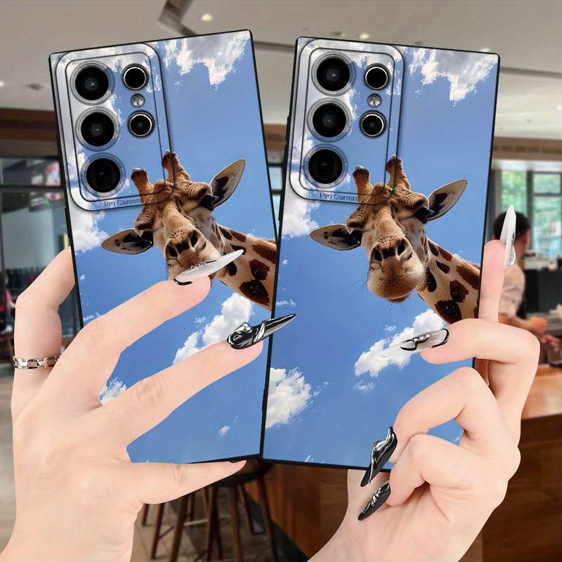 1pc Black For Samsung Galaxy A52 Phone Cases