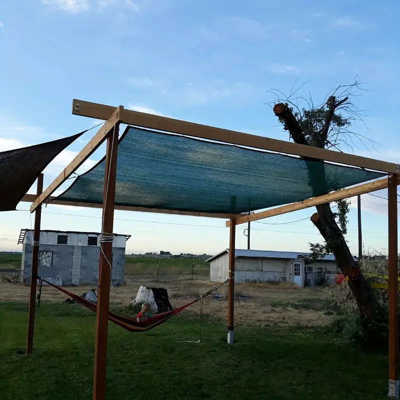 1pc 1.2x5m Outdoor Sunshade Canopy Sunshade Net Windproof Privacy Screen Gazebo Sunshade Sunlight
