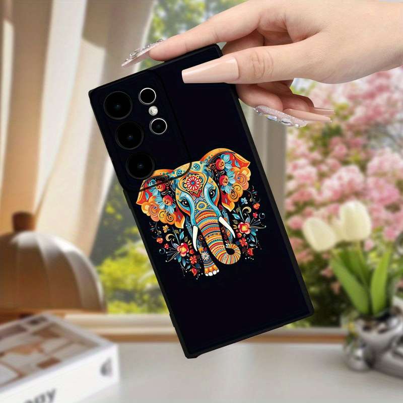 1pc Black For Samsung Galaxy A52 Phone Cases