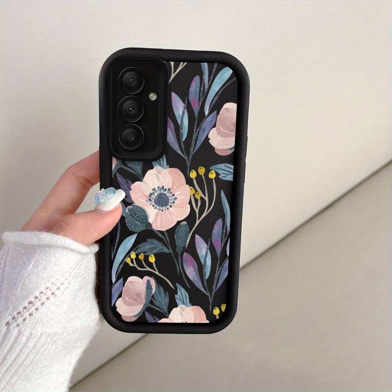 1pc Black For Samsung Galaxy M01s Phone Cases