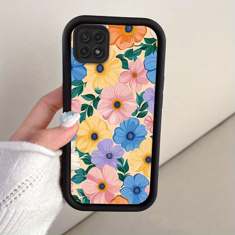1pc Black For Samsung Galaxy A05s Phone Cases