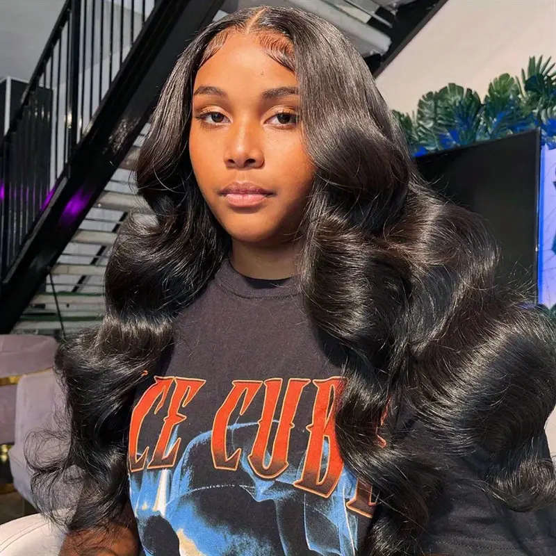26" V-Wave Curly Synthetic Clip-In Wig