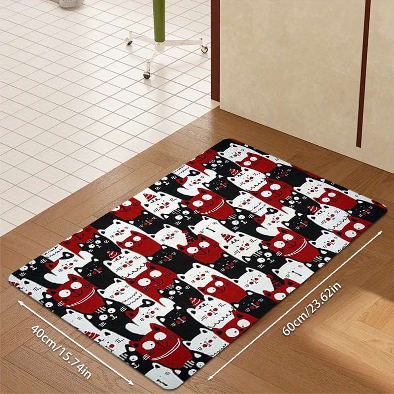 1Pc 60x160cm 23.62x62.99inch Floor Mat