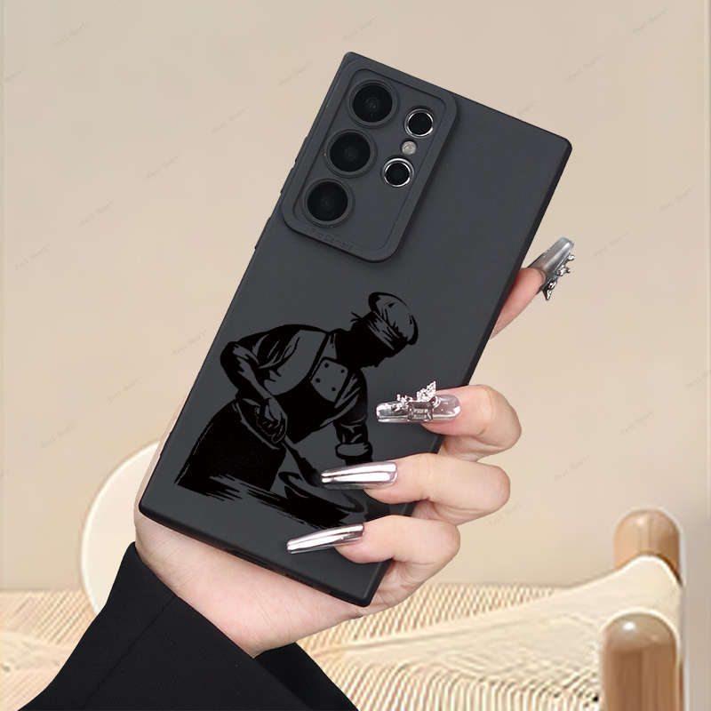1pc Black For Samsung Galaxy A52 Phone Cases