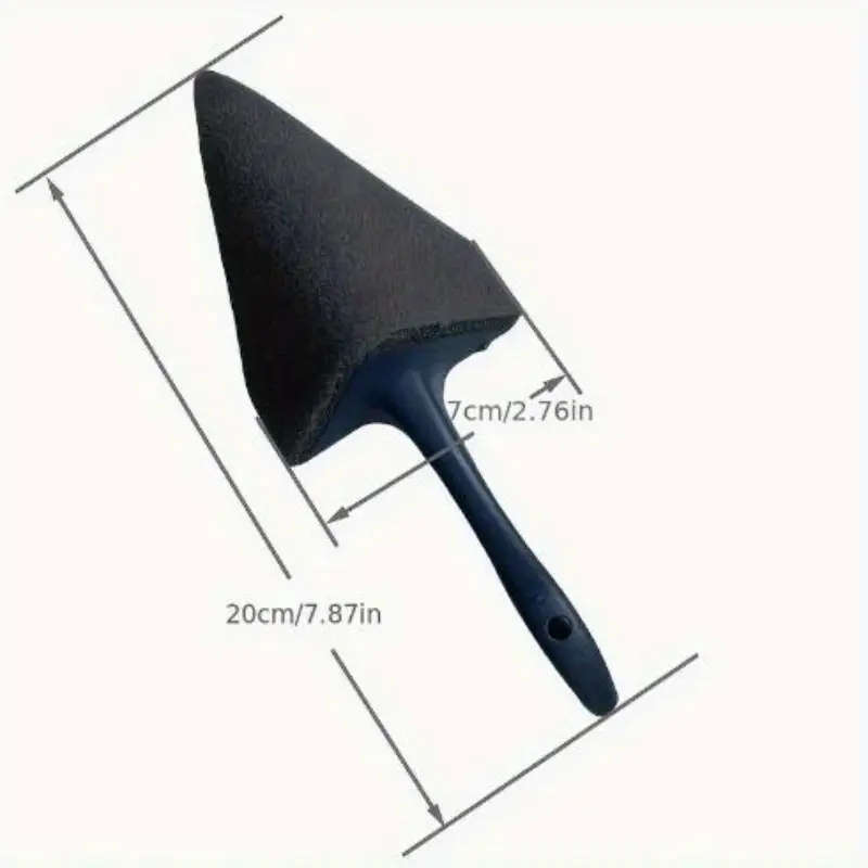 1pc Easy-Grip Triangle Paint Brush with Durable Bristles Perfect for Wall Corners Gaps by Oppselve