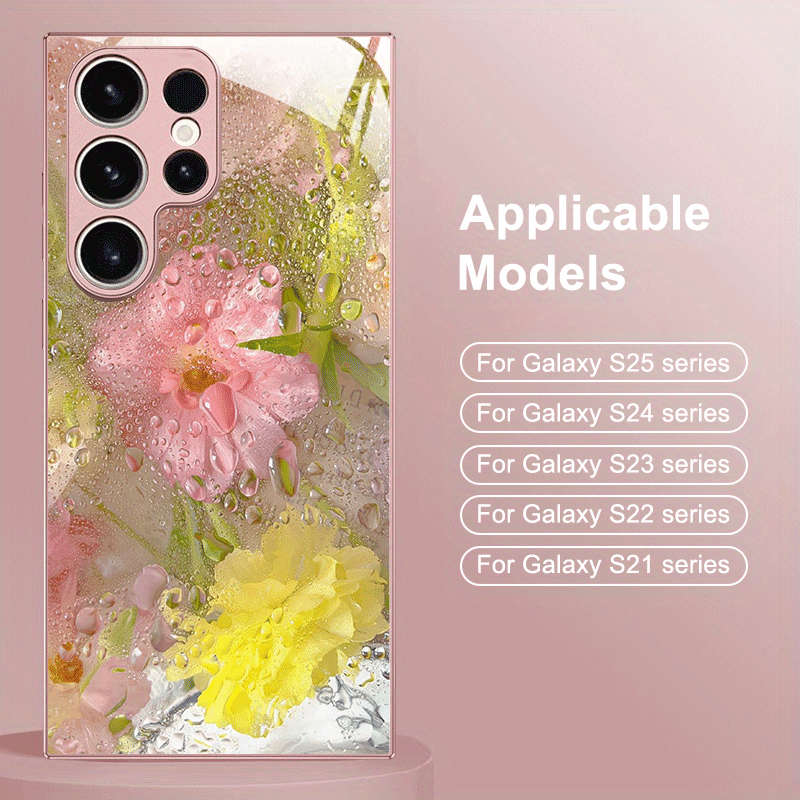 1pc Pink Color For Samsung Samsung Galaxy S8 Phone Cases
