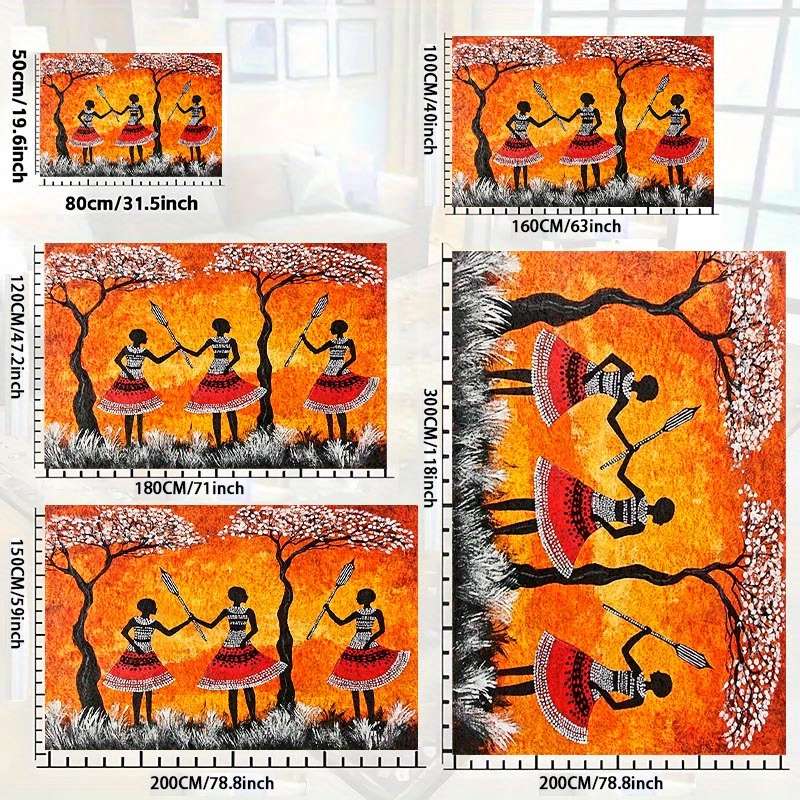 1Pc 118x78.8inch 200x300cm Floor Mat