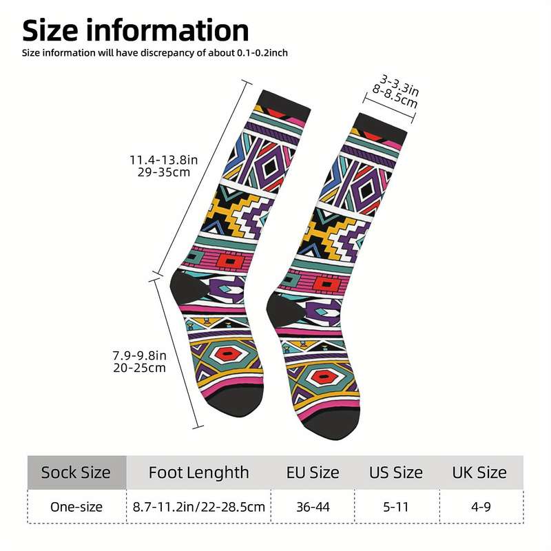 1 Pair Multicolor One Size Socks