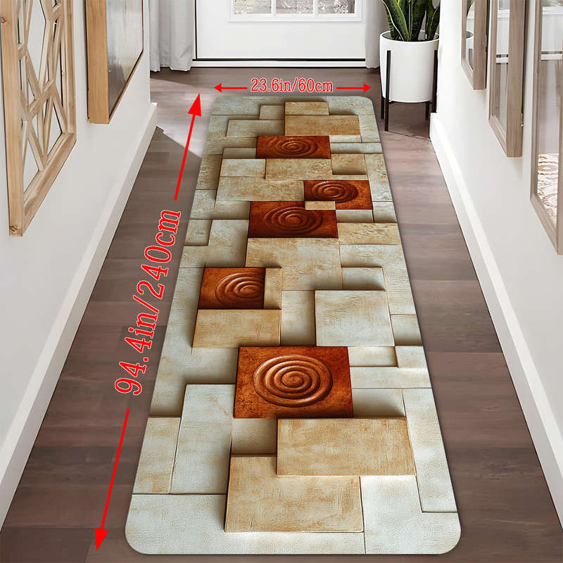 1Pc Mixed Color 24x71inch 60x180cm Floor Mat