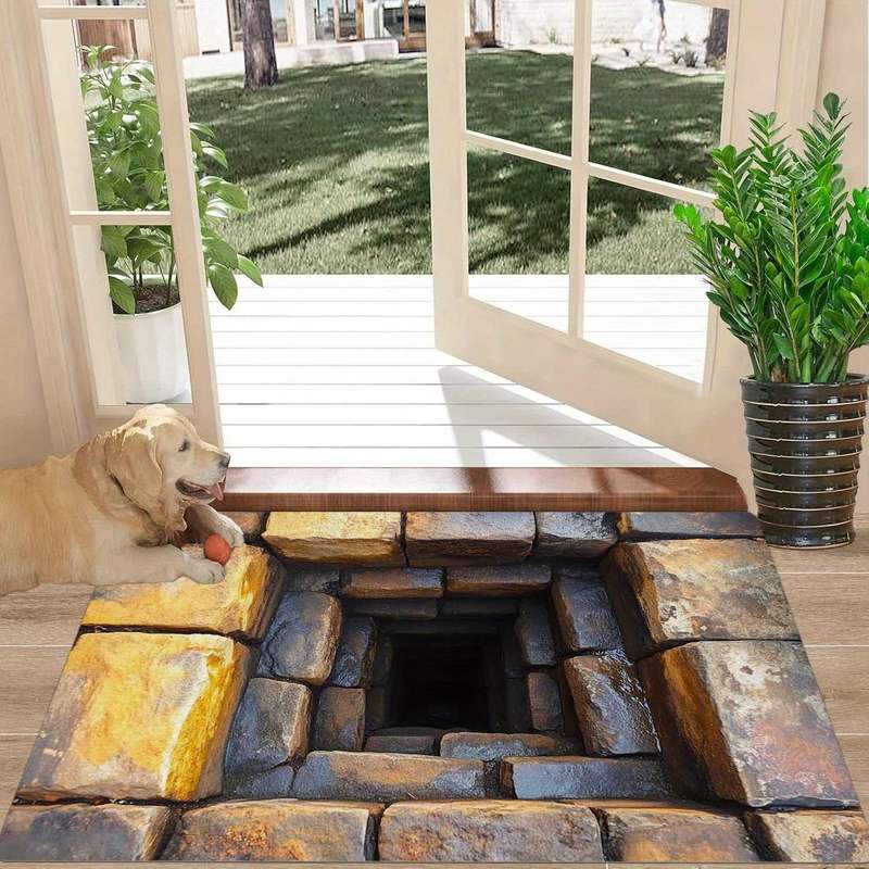 1Pc 80x120cm 31x47inch Floor Mat