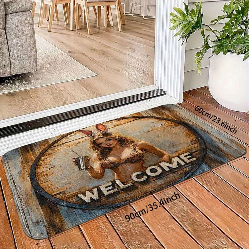 1Pc 15.74x23.62inch 40x60cm Floor Mat