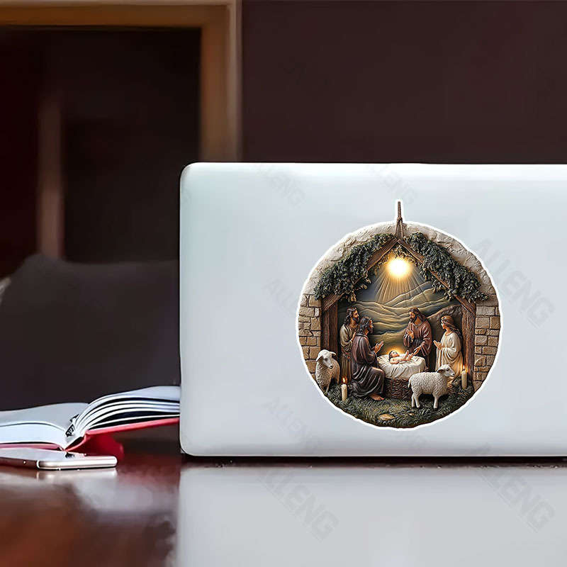 1pc  Jesus Christian Themed Stickers