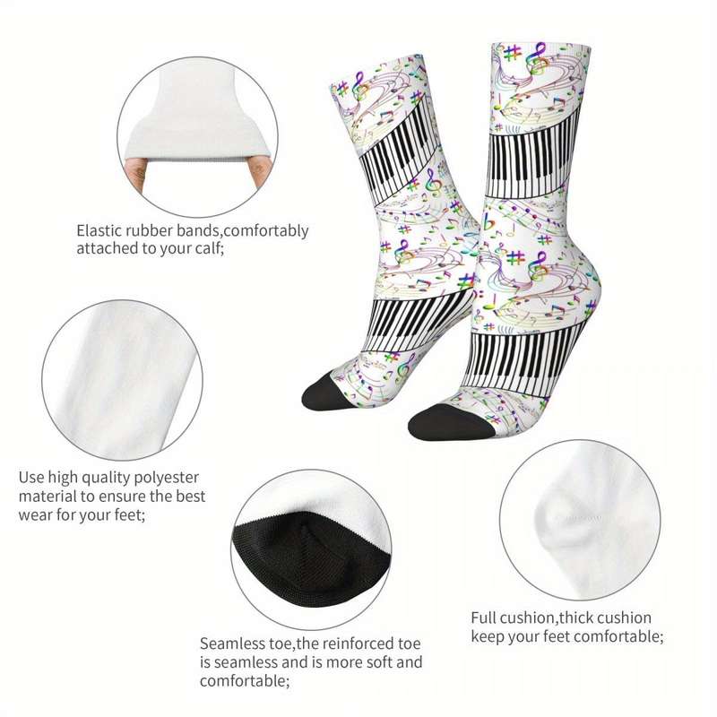 1 Pair Multicolor One Size Socks
