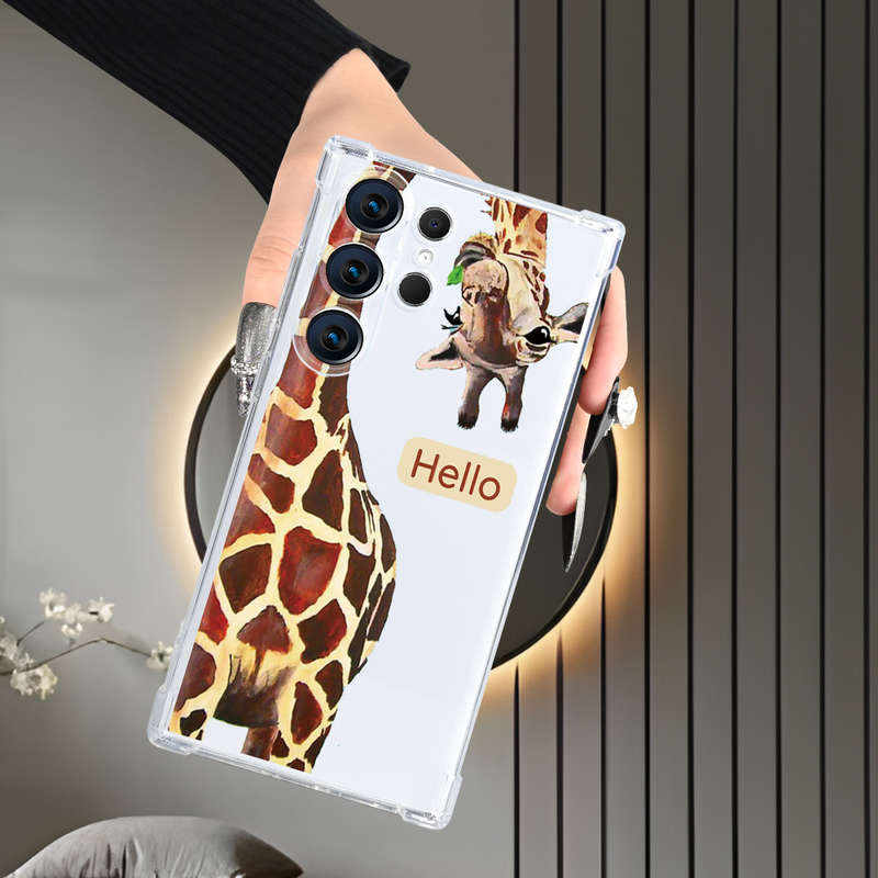 1pc Transparent For Samsung Galaxy S25 Ultra Phone Cases
