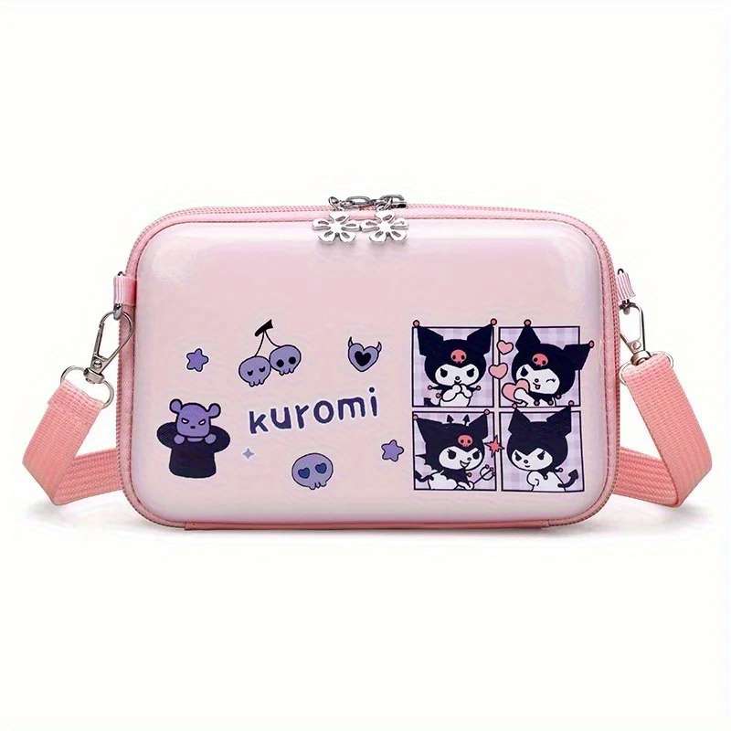 1pc Sanrio Sanrio Kuromi Quirky Crossbody BagMy melody Phone Purse with Secure Square Compartment