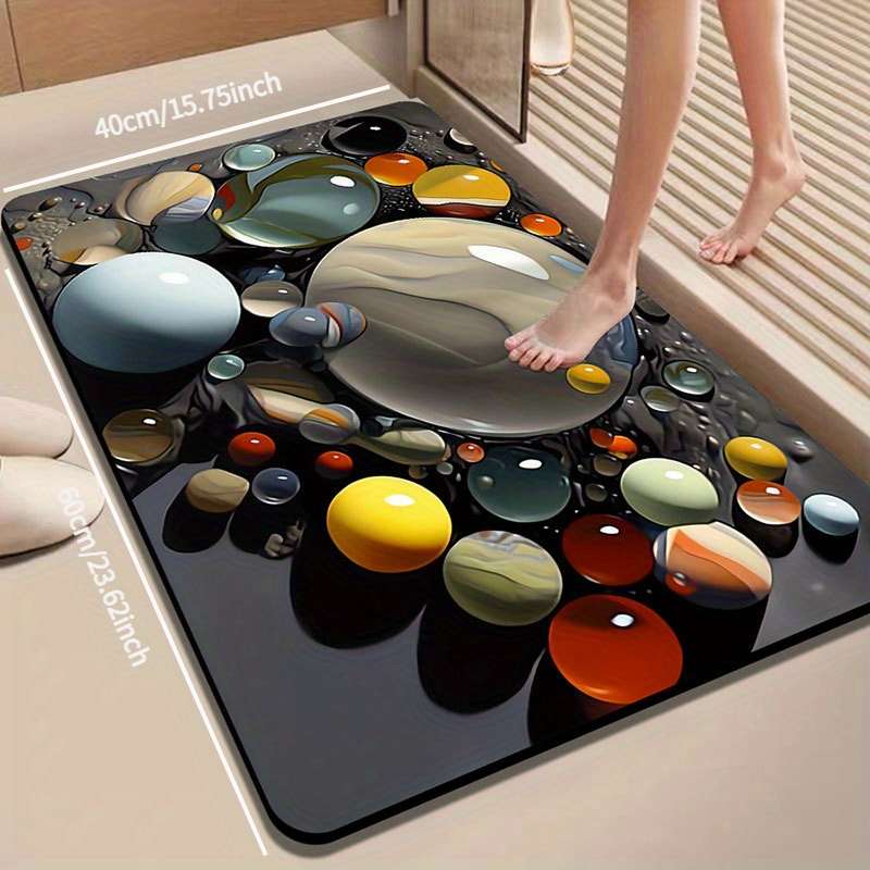 1Pc 40x60cm 15.7x23.6inch Floor Mat