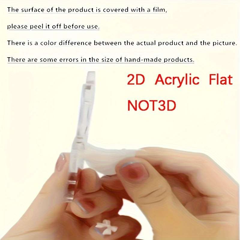 1pc 2D Flat   Plane Not 3D 1 Fairy Garden Decorative Stake