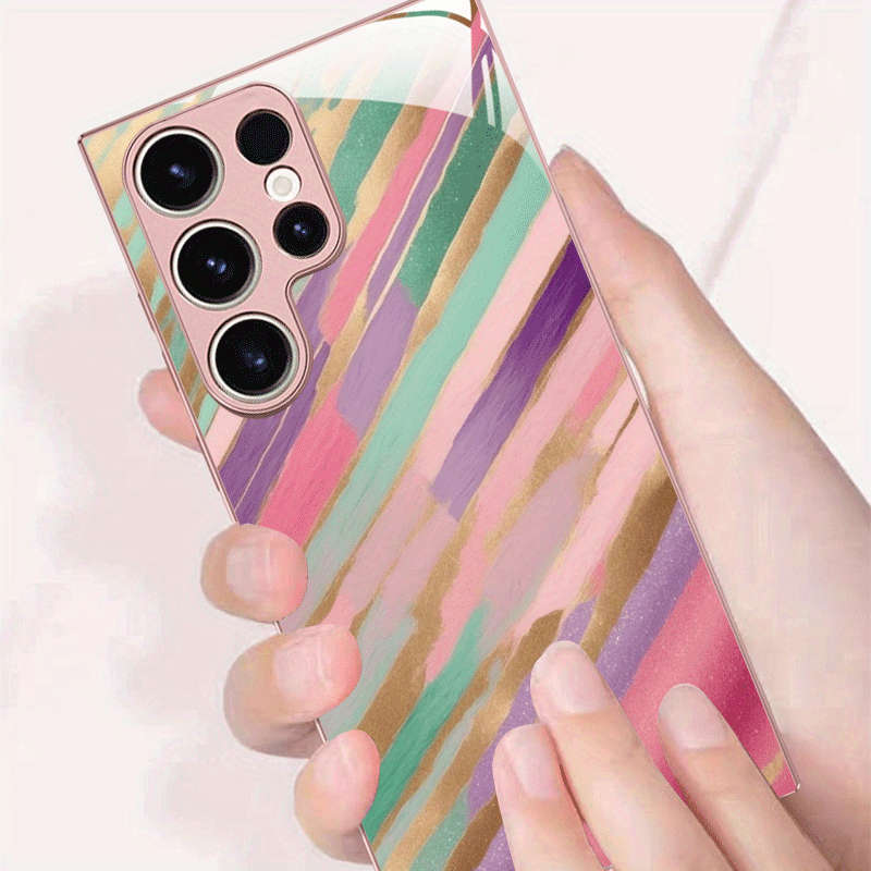 1pc Pink Color For Samsung Galaxy A52 5G Phone Cases