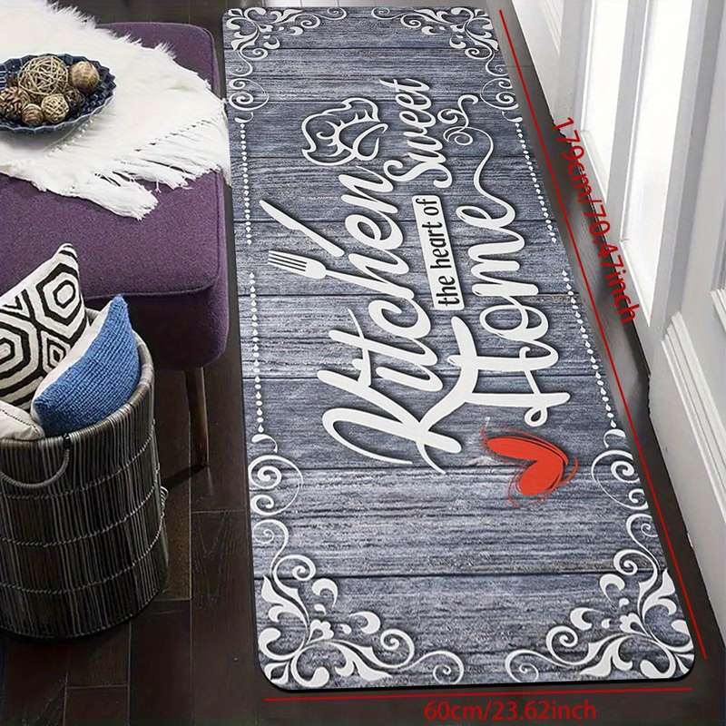 1Pc 60x179cm 23.62x70.47inch Floor Mat
