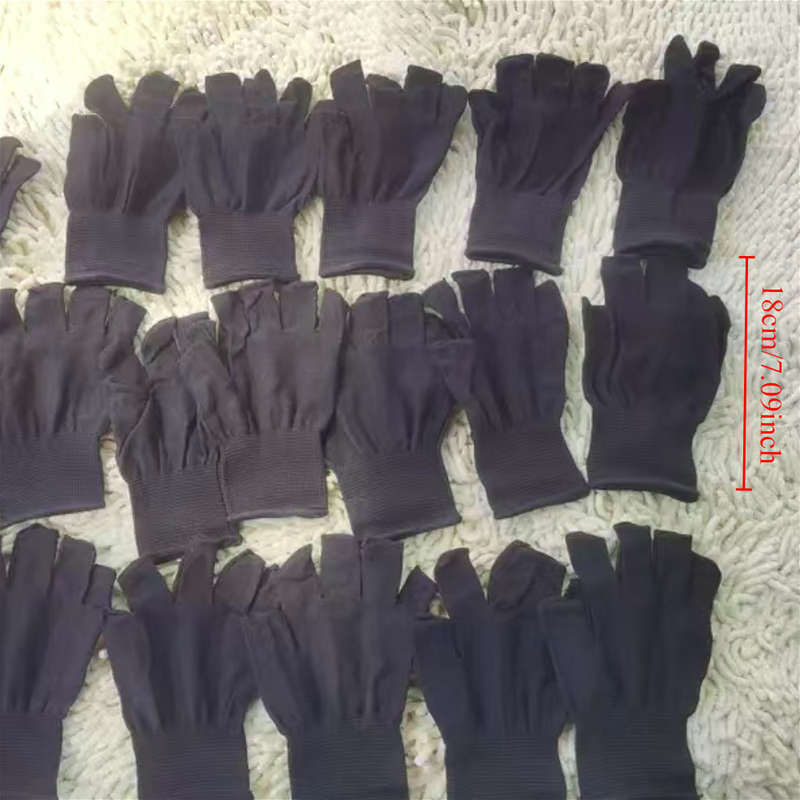 1Pair Gray Multi Purpose Work Gloves