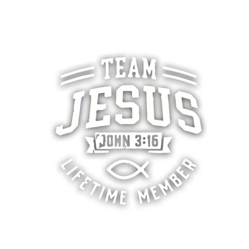 1pc Jesus Christian Themed Stickers