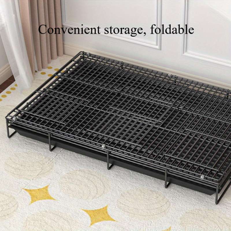 1pc Crates + Trays + Feed Troughs + Stand Poles size 51*39*35cmPet Cage