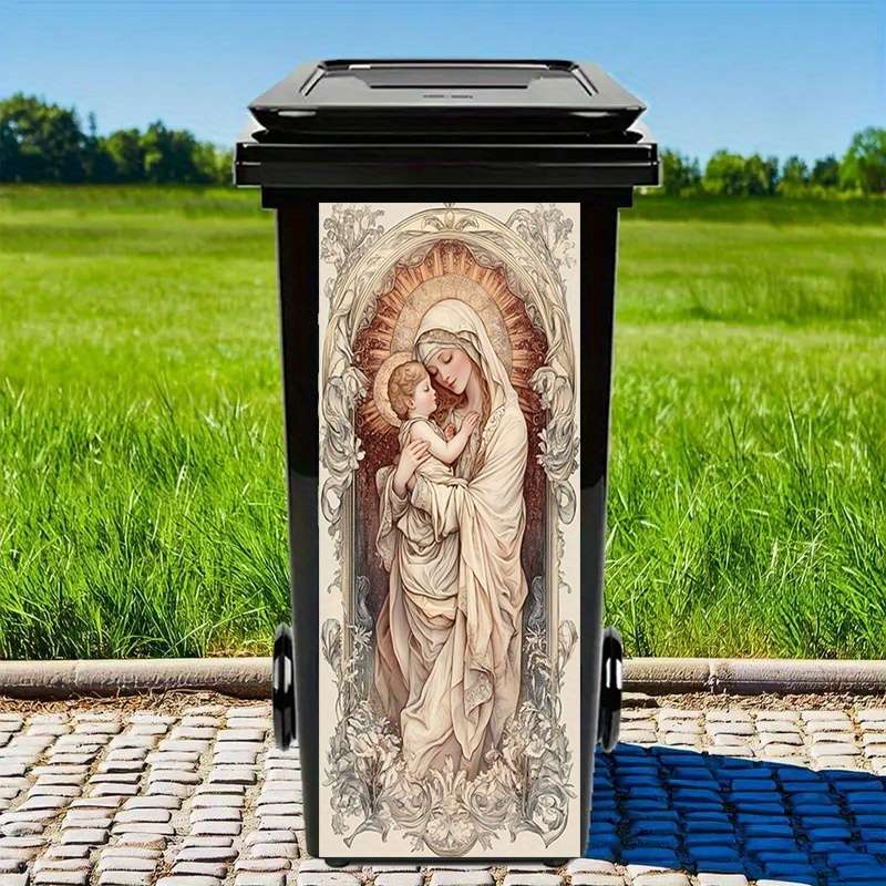 1pc 30.99x69.85cm Jesus Christian Themed Stickers