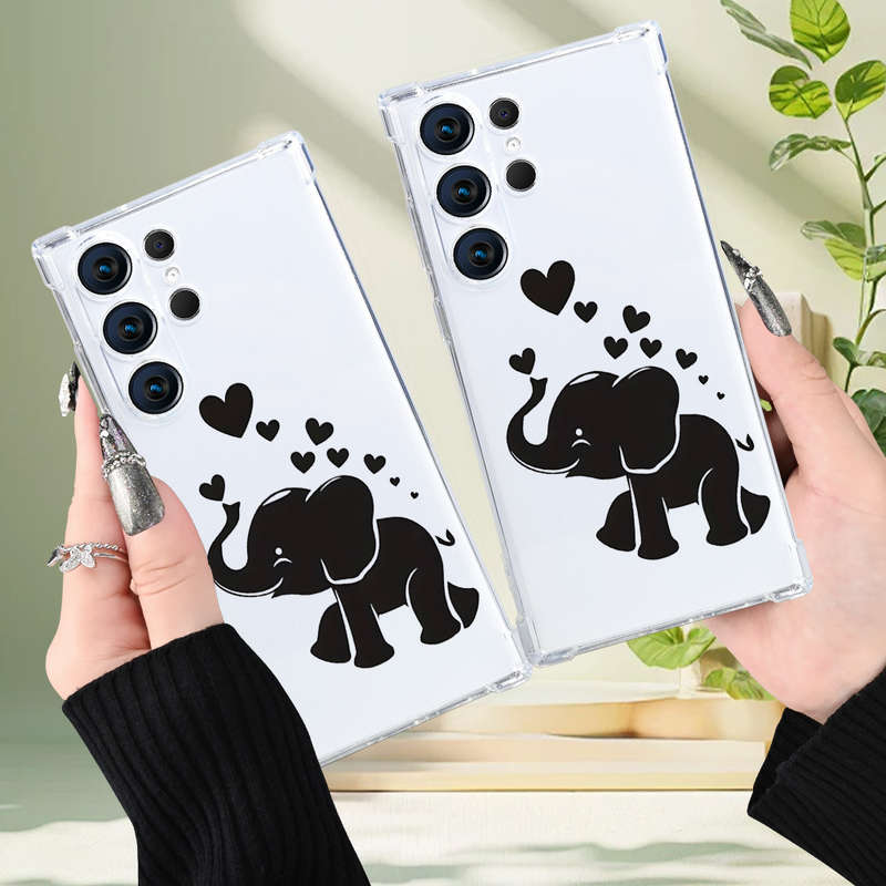 1pc Transparent For Samsung Redmi 9i Phone Cases