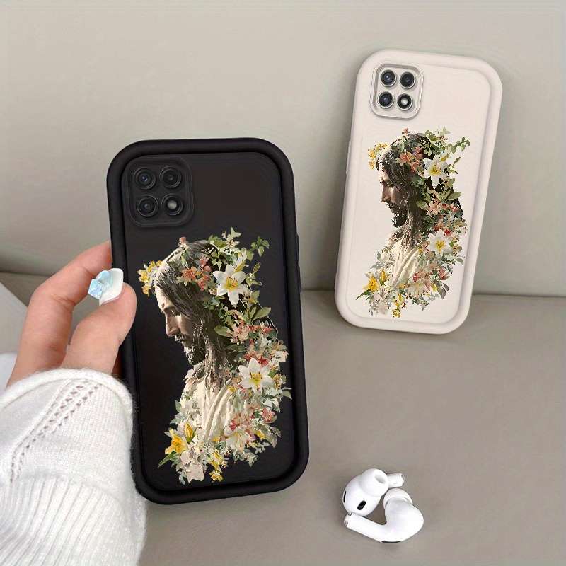 1pc White For Samsung Galaxy A05s Phone Cases