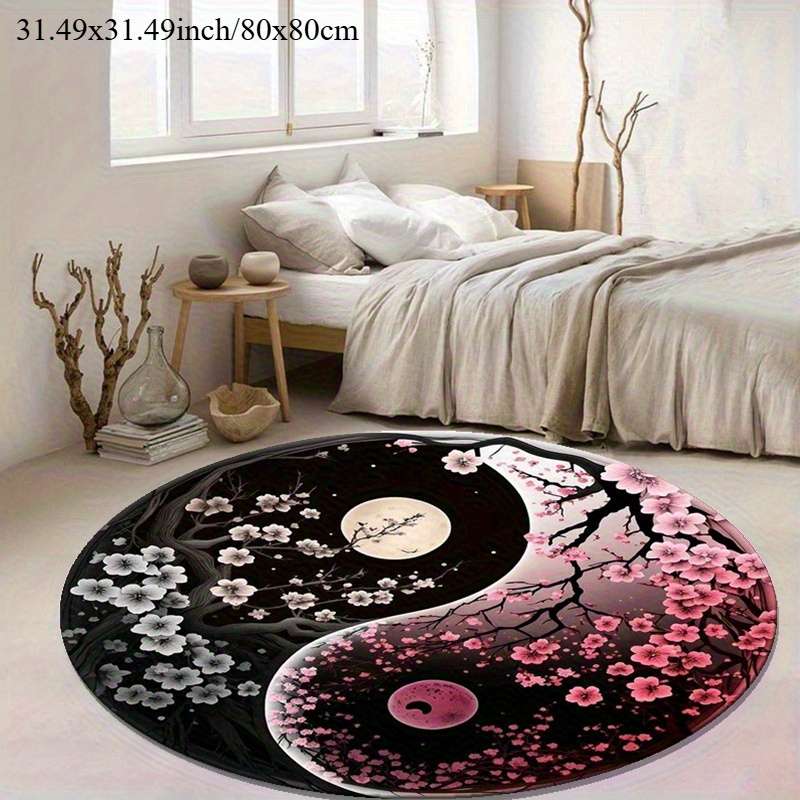 1Pc 47.24x47.24inch 120x120cm Floor Mat