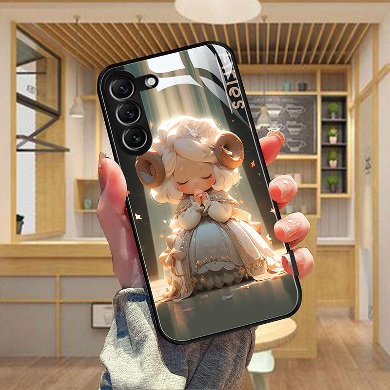 1pc Black For Samsung Galaxy A73 5G Phone Cases