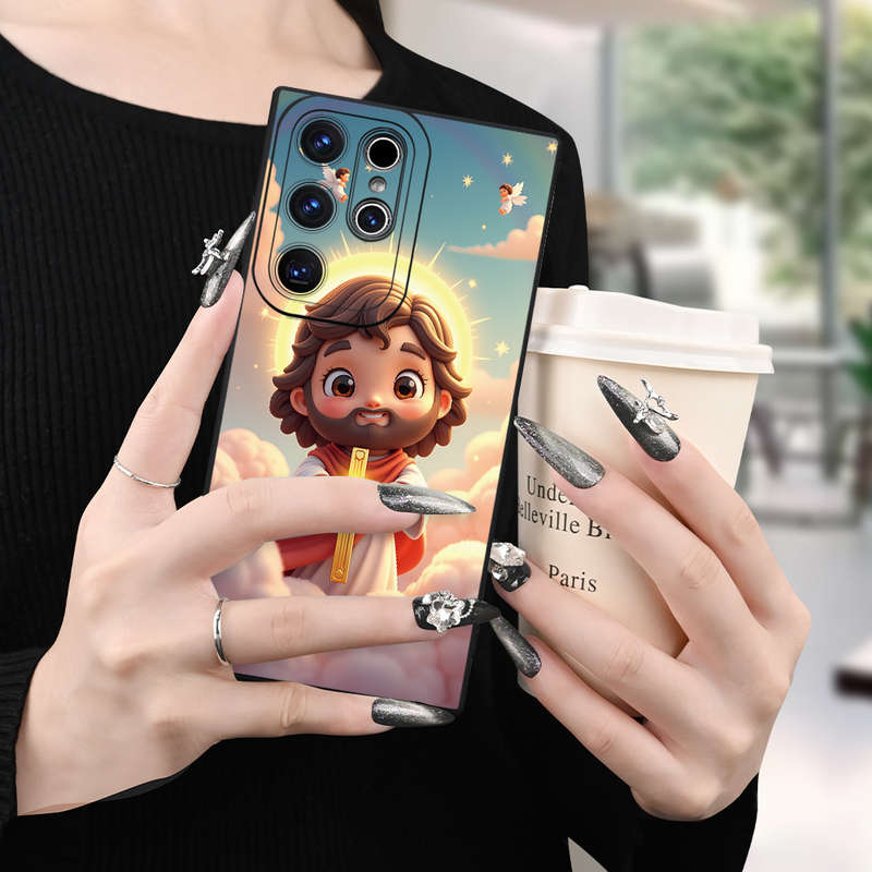 1Ps Black For Samsung Galaxy S24 Fe Phone Cases