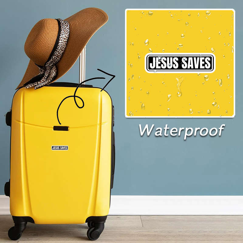 1pc Jesus Christian Themed Stickers