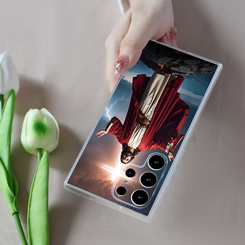 1Ps Transparent For Samsung Galaxy S21 Fe 5G Phone Cases