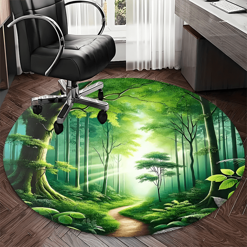 1Pc 39.4x39.4inch 100x100cm Floor Mat